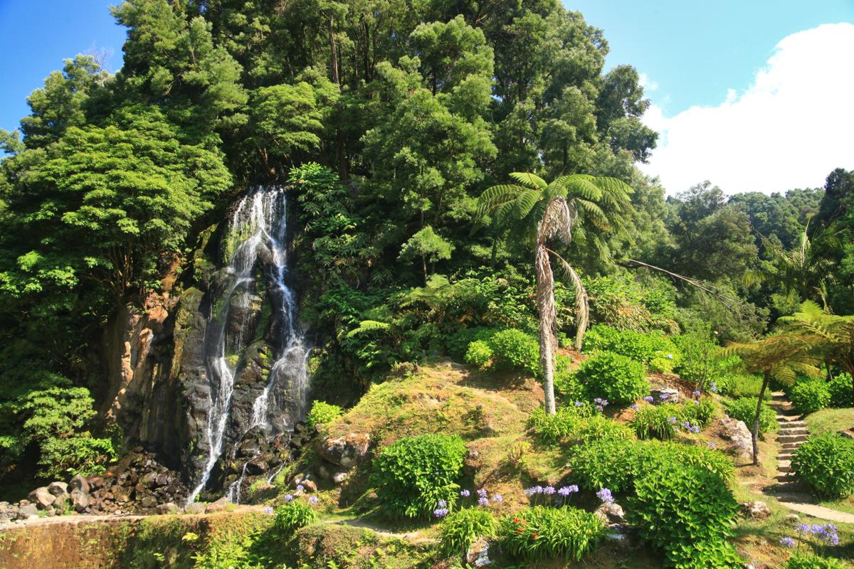 Wasserfall Ribeira dos Caldeiras